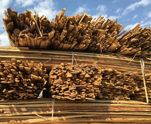 Горбыль сосновый на дрова с доставкой во Владимир