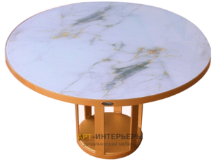 стол с латунным кантом от interiors-art