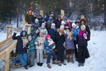 катание на собачьих упряжках Байкал dog sledding Baikal
