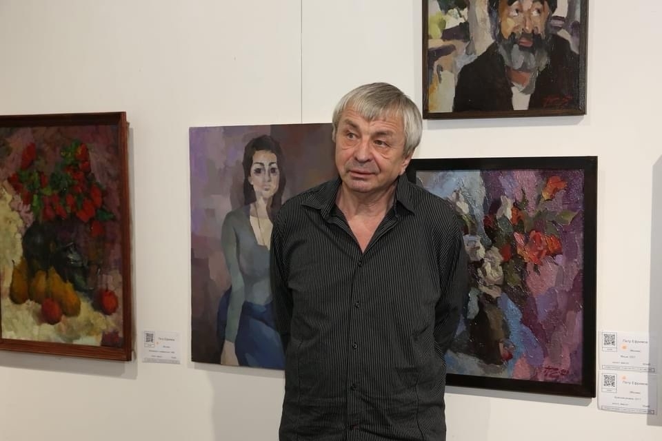 Петр Ефремов, персональная выставка. Галерея Багратуни