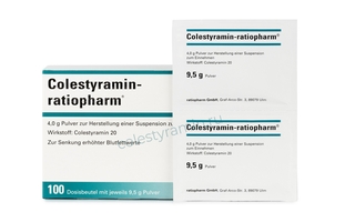 Смолы или секвестранты желчных кислот 