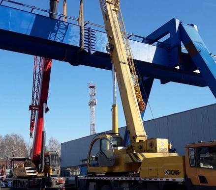 Услуги автокрана от 5 до 70 тонн в Уфе и Республике Башкортостан от ЛидерБашСпецСтрой
