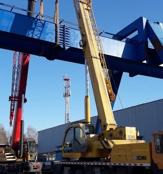 Услуги автокрана от 5 до 70 тонн в Уфе и Республике Башкортостан от ЛидерБашСпецСтрой