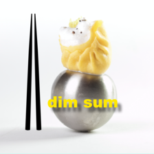 Логотип ресторана паназиатской кухни «DIM SUM» основатель А.В. Недокушев
