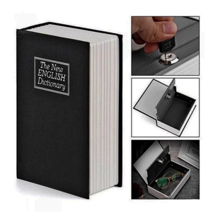 Книга-сейф для хранения документов или денег на полке