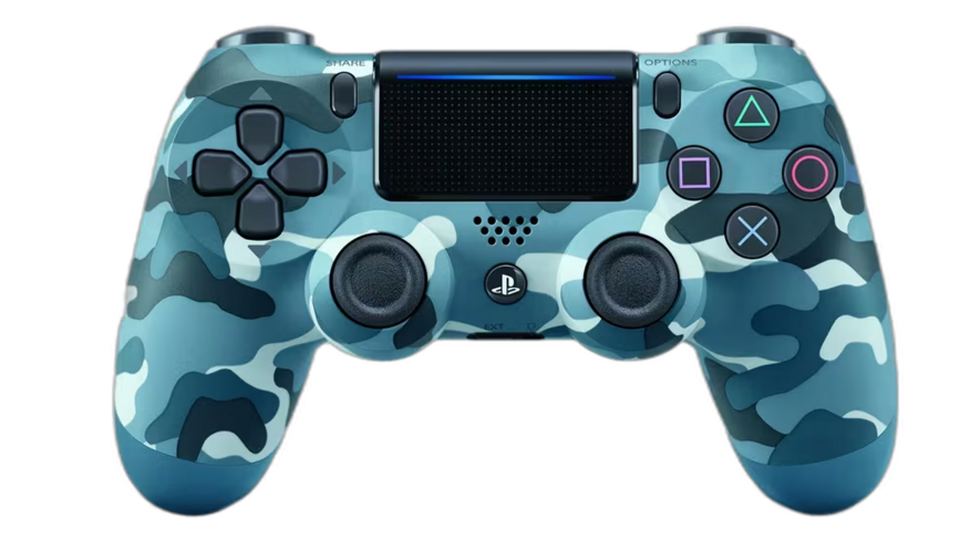 Скупка джойстик пс 4Sony PlayStation 4 Blue Camouflage Controller