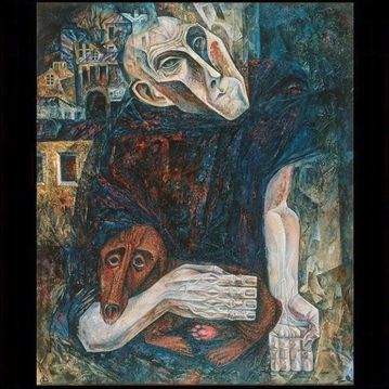 Сергей Чесноков-Ладыженский, Человек с собакой