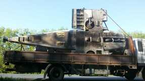 Перевозка Як-52 на грузовике