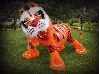 Светящийся костюм Тигра