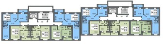 План расположения квартир в доме № 3