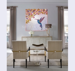 Романтическая картина -эффектный подарок девушке