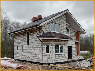 Строительство дома из газобетона в Иркутске