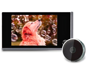 Современный видеоглазок с датчиком движения для входной двери