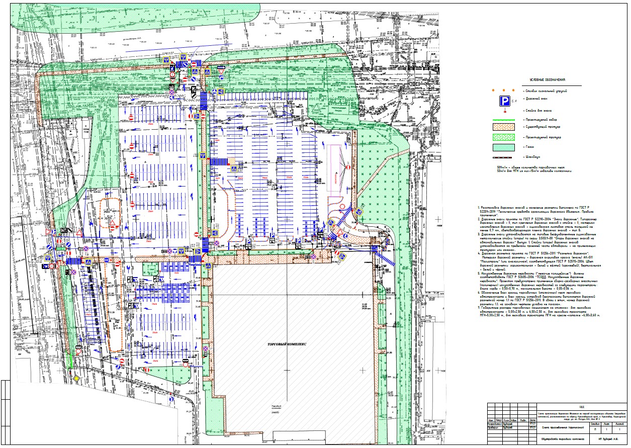 Проект ОДД - Технический паспорт - Обследование - КСОДД