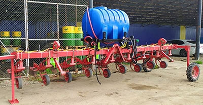 переоборудование культиватора, модернизация культиватора, внесение ЖКУ, внесение КАС 32, 