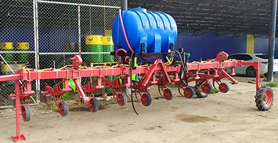 переоборудование культиватора, модернизация культиватора, внесение ЖКУ, внесение КАС 32, 