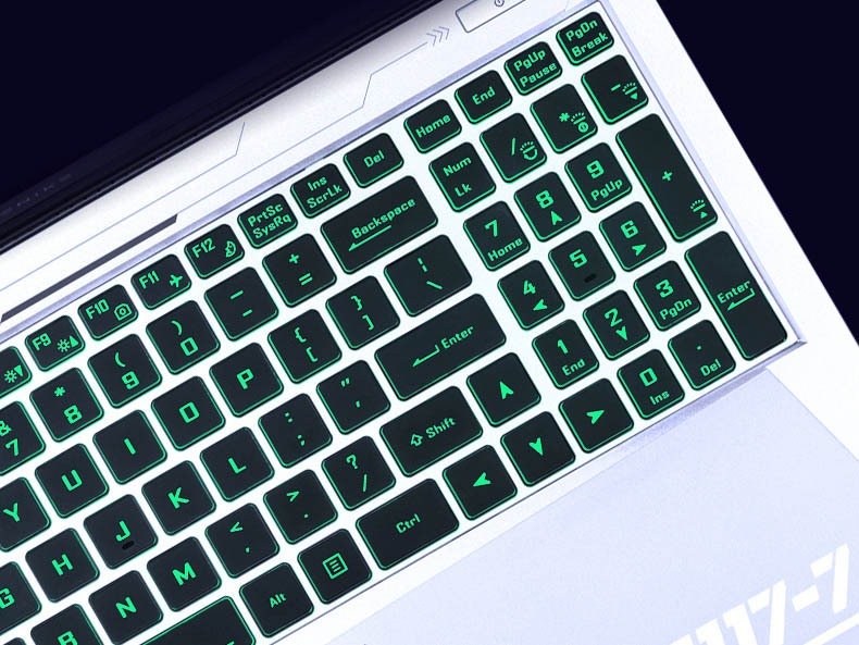 Русская клавиатура с RGB подсветкой
