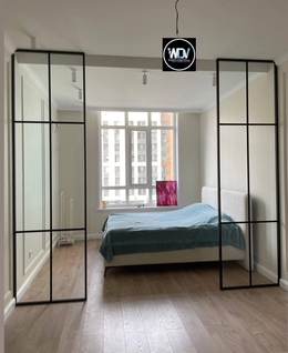 стеклянные межкомнатные перегородки лофт заказать wdv