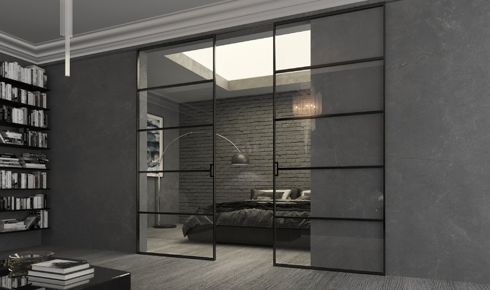 купить раздвижные межкомнатные двери и перегородки миксал loft 6