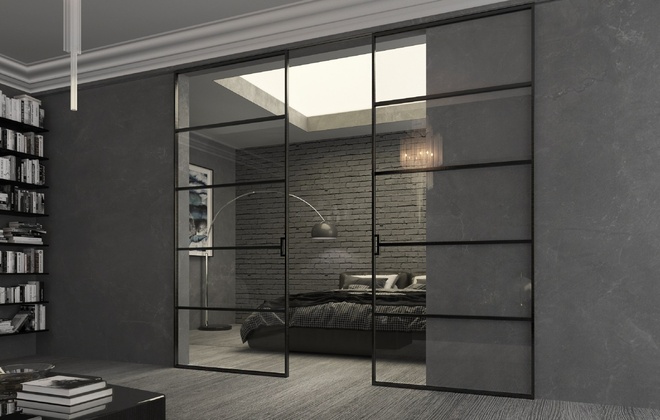 купить раздвижные межкомнатные двери и перегородки миксал loft 6