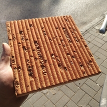 Оранжевое покрытие на бетон