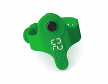 Фото Силиконовый браслет для ключей цвет зеленый