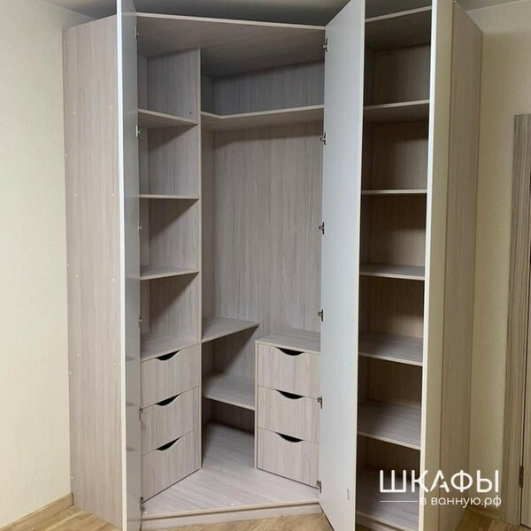 Угловые навесные шкафы для ванной комнаты купить в Нижнем Новгороде по выгодным ценам