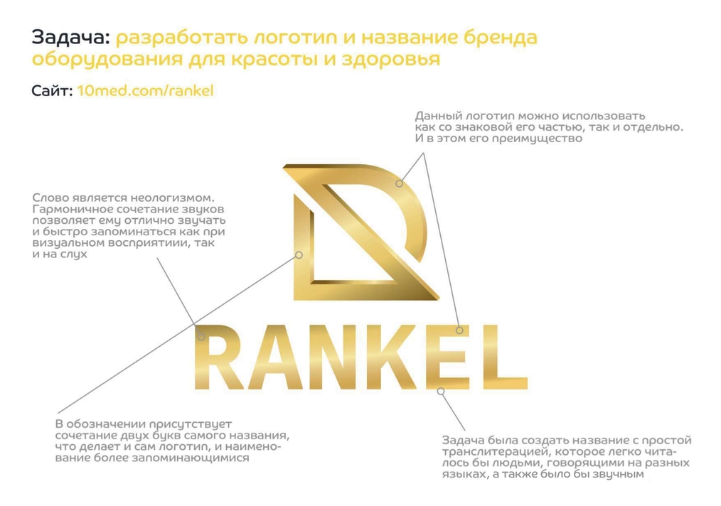 Пример нейминга и лого RANKEL 