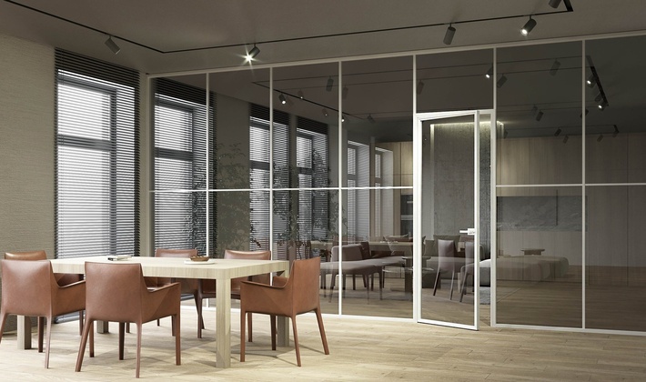 распашные двери и перегородки миксал loft-system 2