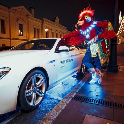 Светодиодный Петух у крутого автомобиля VIP Style BMW