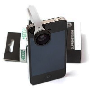 Сменные объективы (широкий, макро) для смартфона