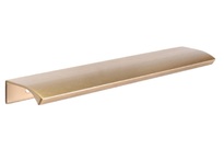 Ручка-профиль накладная L.200мм, отделка золото шлифованное
