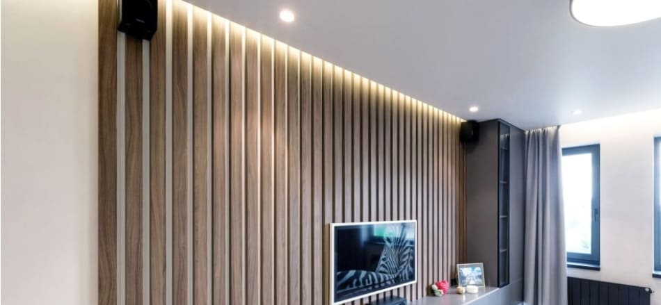 Парящий натяжной потолок