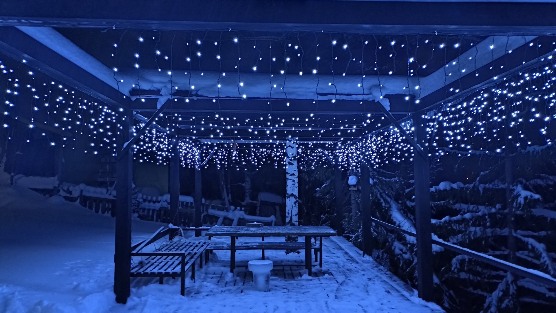 красивая беседка