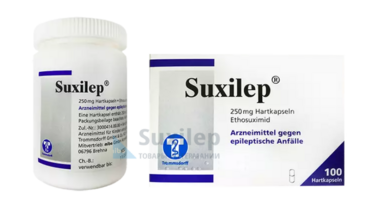Суксилеп 100 капсул 250 мг
