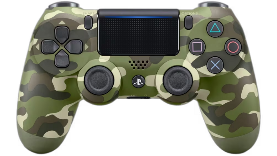 Скупка джойстик пс 4 Sony PlayStation 4 Green Camouflage Controller