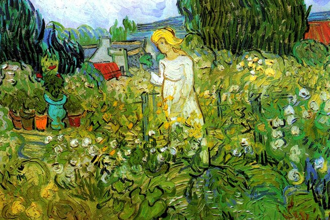 Ван Гог, Маргарита Гаше в саду