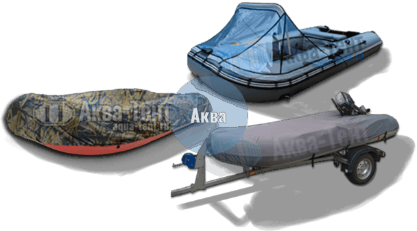Тент на лодку ПВХ Аква