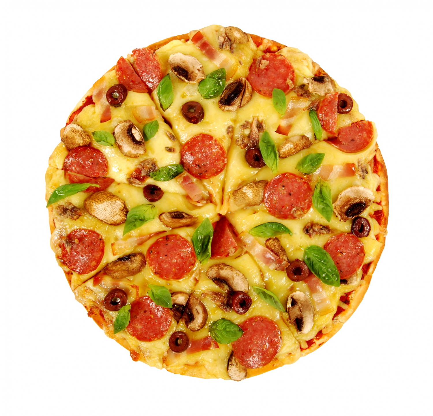 фото пиццы на белом фоне пепперони фото 100