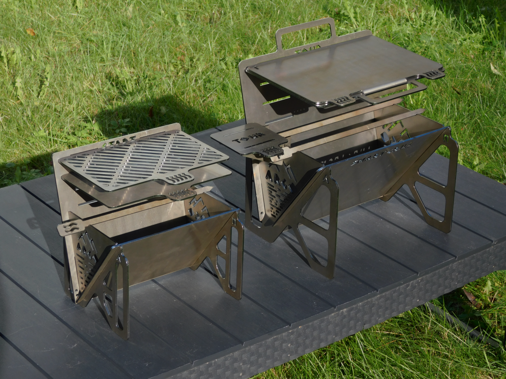 Гриль из углеродистой стали