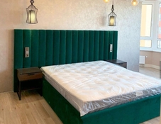 Купить двуспальную кровать на заказ Милан 33