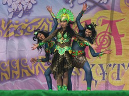 Шоу Богиня Дурга в Алматы Казахстан