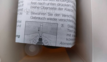 Вид внутри упаковки Петнидан Сафт