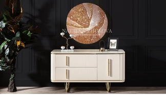 Картина с серебряной поталью