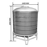 емкость для воды 2000 литров