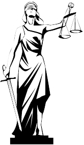 статуя правосудия логотип