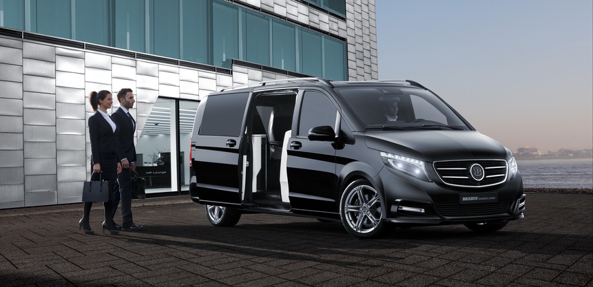 заказать Mercedes V-class с водителем