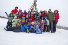 катание на собачьих упряжках Байкал dog sledding Baikal