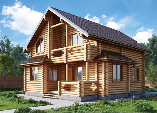 Купить баню из сухого бревна - Строительство бань из сухого бревна под ключ по низкой цене