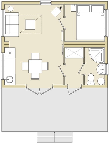 план первого этажа норвежского дома 33